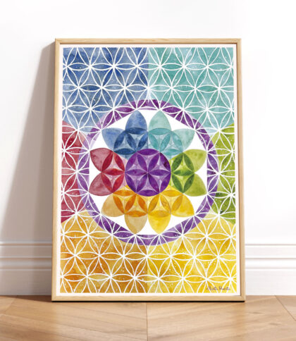 Flor de la vida Chakras